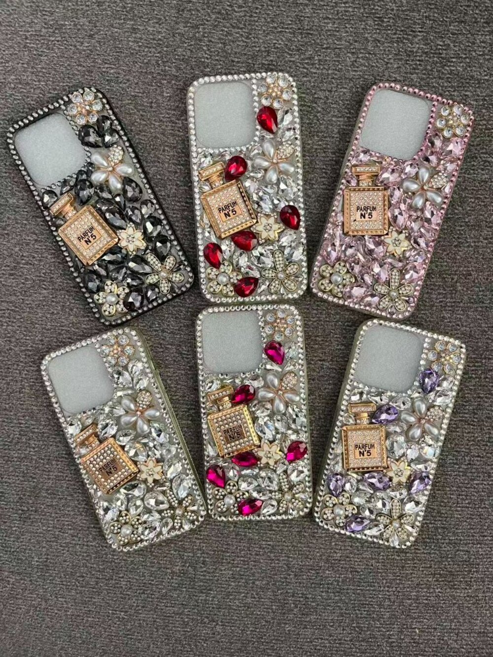 ❤️ Buy 1 Get 1 Free ❤️Crystal Encrusted Silicone iPhone case iPhone 14 Pro Max